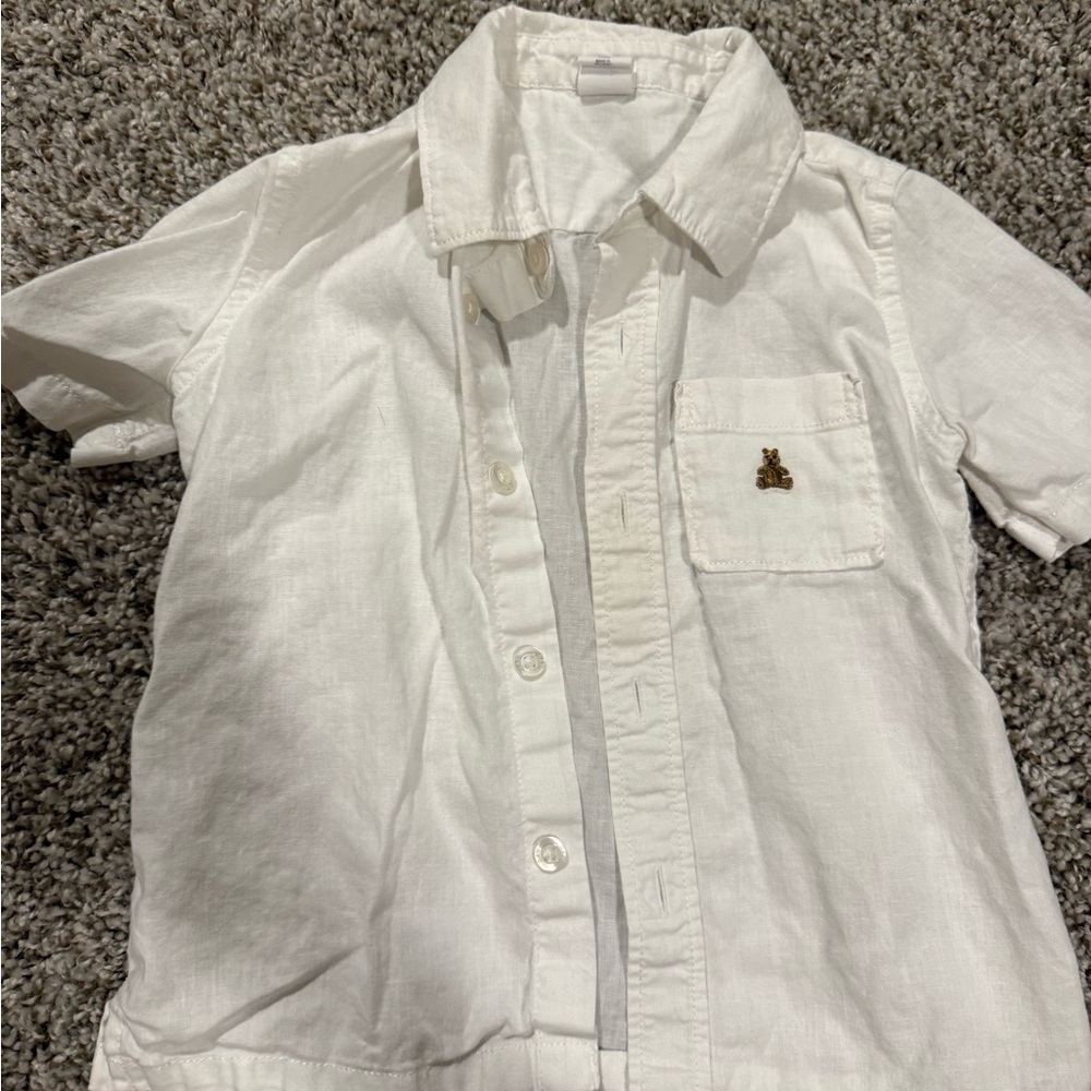 GAP Baby White Oxford Top